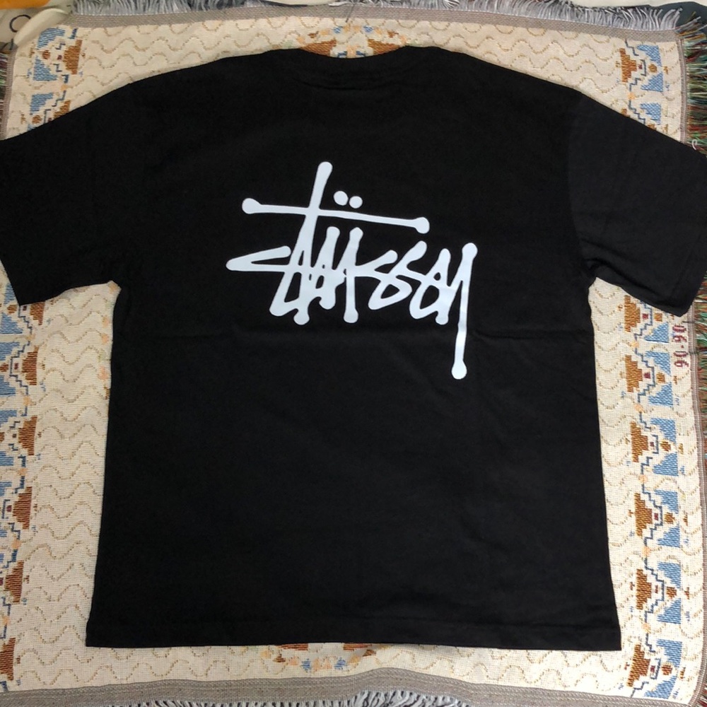 Stussy Black Short Sleeve Tee